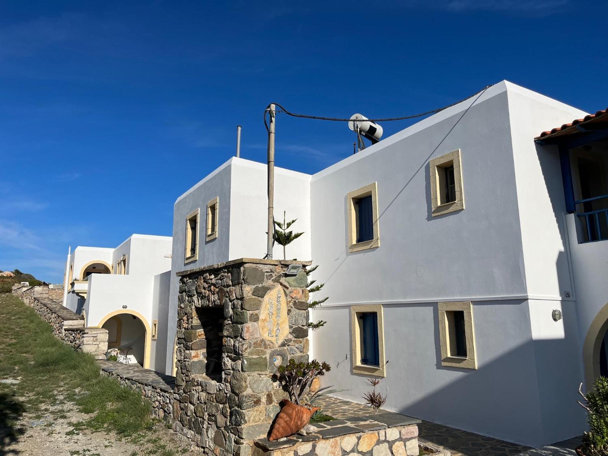 Hotel Ξενοδοχειο Ακρωτηρι à Platia Ammos Extérieur photo